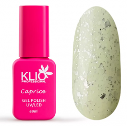 KLIO  Гель-лак с поталью  CAPRICE  9мл  №01   (СНЯТО)