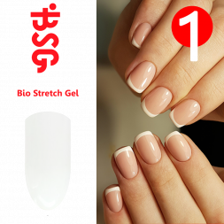 BSG   Гель-краска для френча с л/с   White FRENCH   5мл