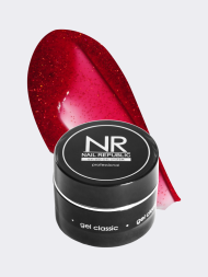 NAIL REPUBLIC   Gel RED, AND?   #284   15г   Гель  для моделирования средне-жидкий цветной