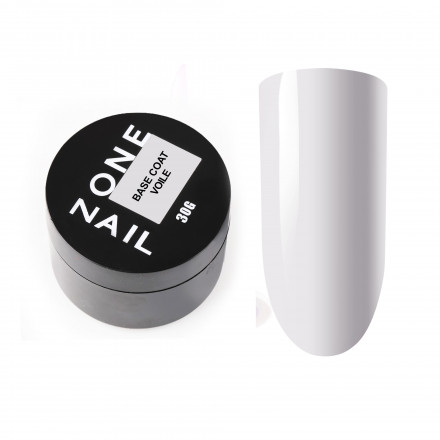 ONE NAIL   Base VOILE   30мл (шайба)   База прозрачная жесткая молочная